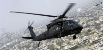 UH-60 Black Hawk Flying