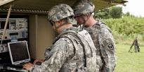 Soldados del U.S. Army durante entrenamiento militar